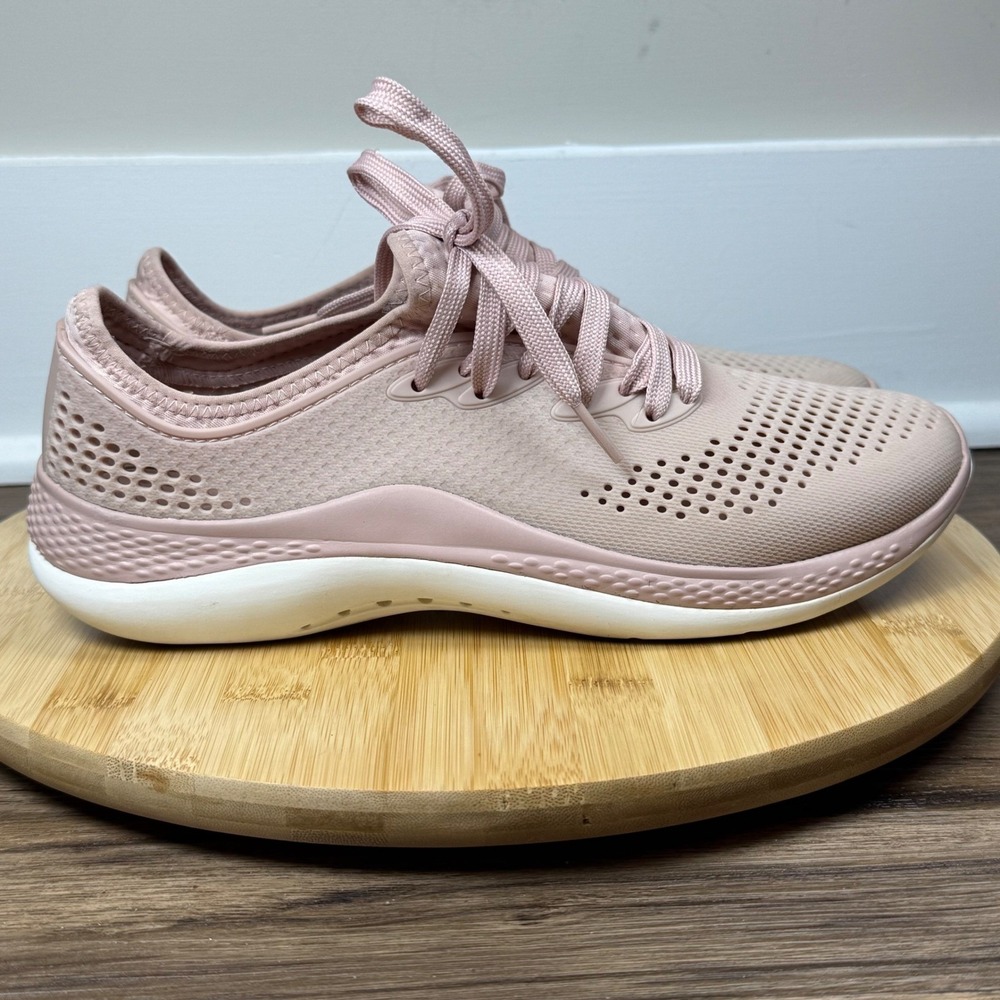 Crocs LiteRide 360 Pacesetter Women's 10 Pink Breathable Sneakers Athleisure